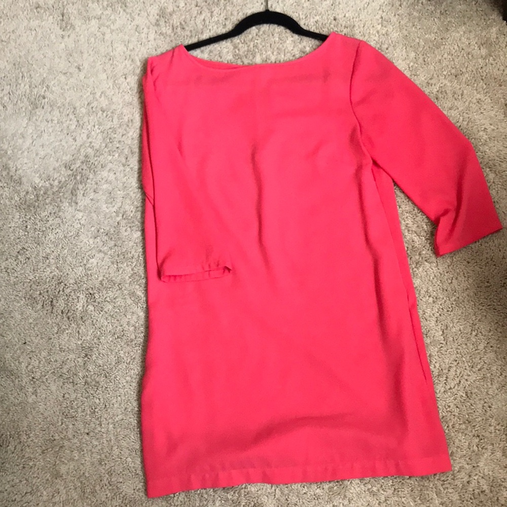 Tildon. Small coral pink dress